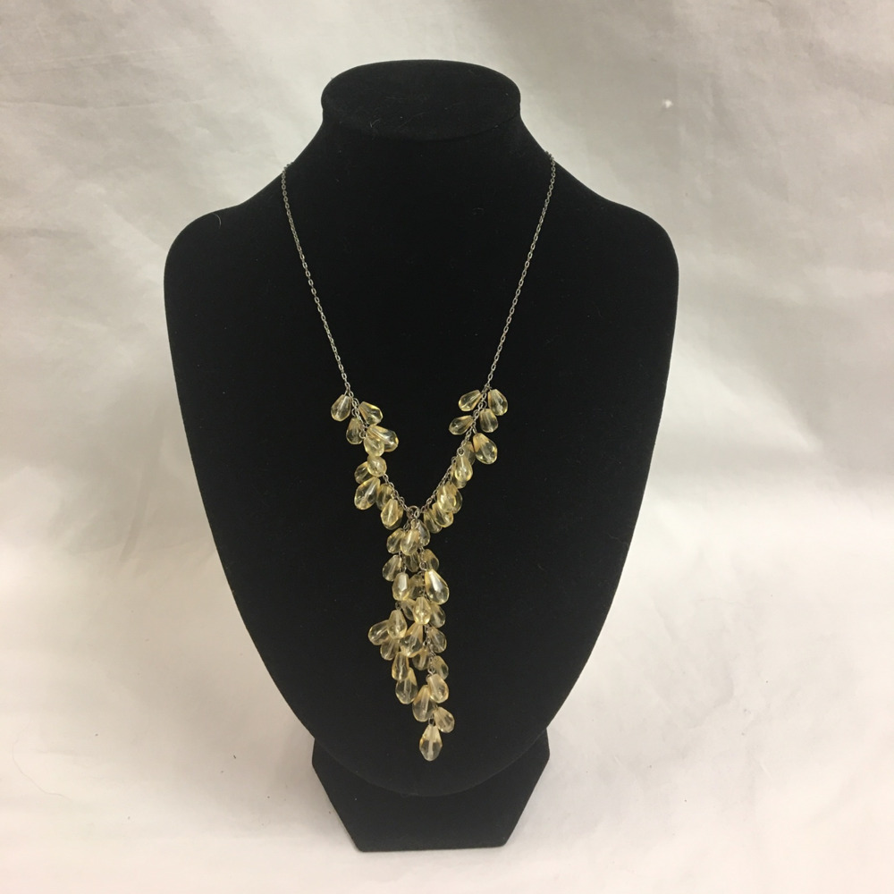 + Small Jeweled Dangly Necklace +
